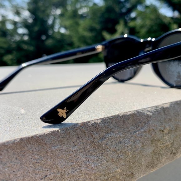 Gucci Round Frame GG Star Sunglasses in Red NEW IN GUCCI SUNGLASS CASE main image 5